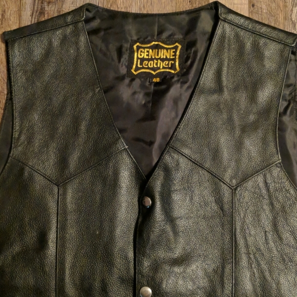 Leather vest - Picture 2 of 4